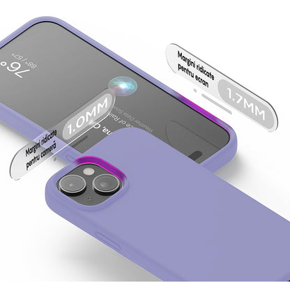 Husa Soft Silicone - iPhone 14 - Light Lilac