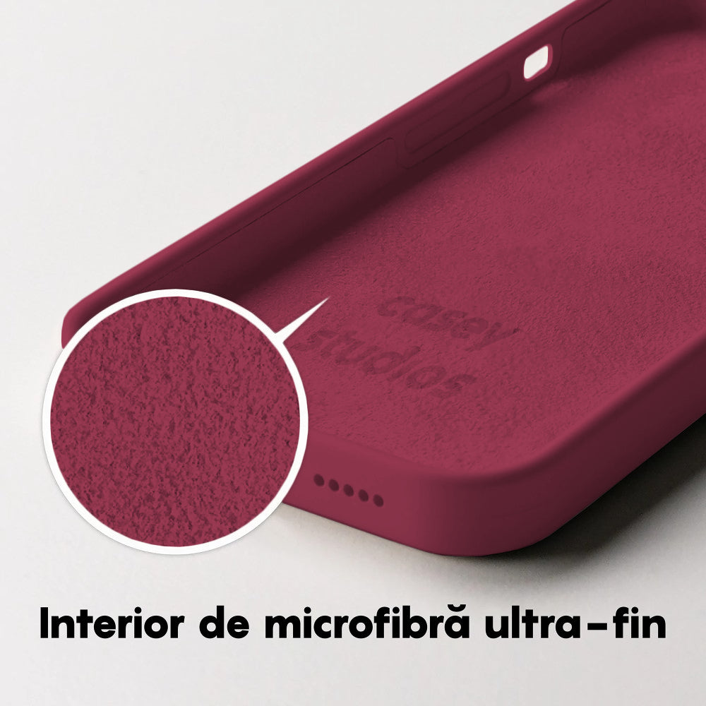 Husa Soft Silicone - iPhone 14 - Burgundy