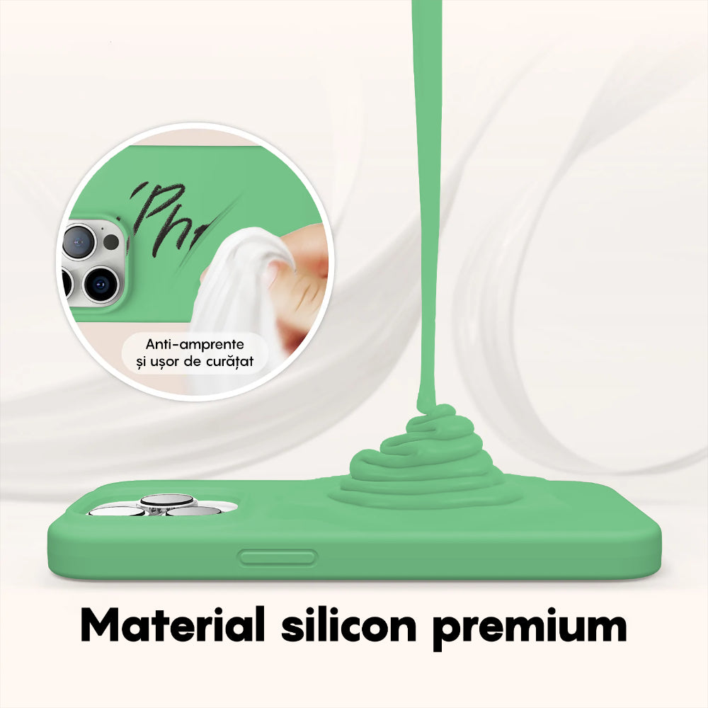 Husa Soft Silicone - iPhone 14 - Emerald