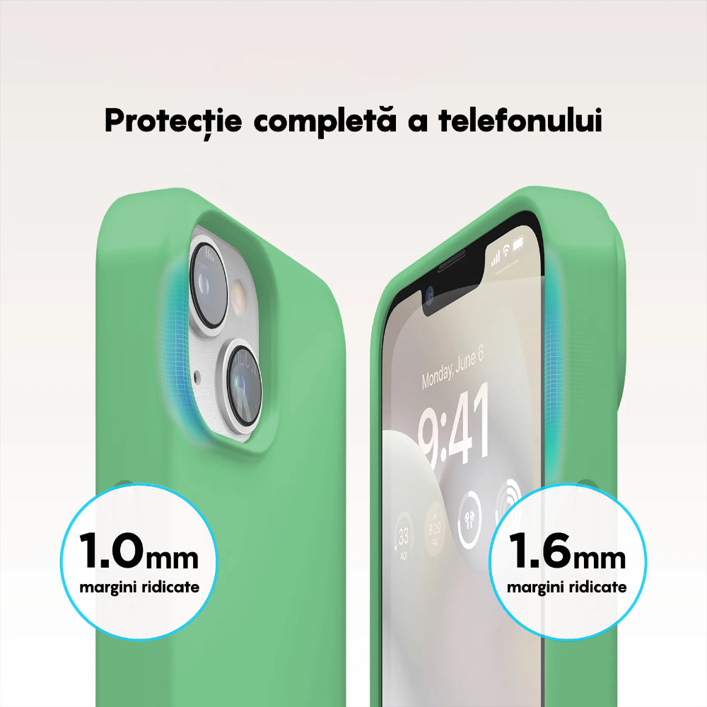 Husa Soft Silicone - iPhone 14 - Emerald