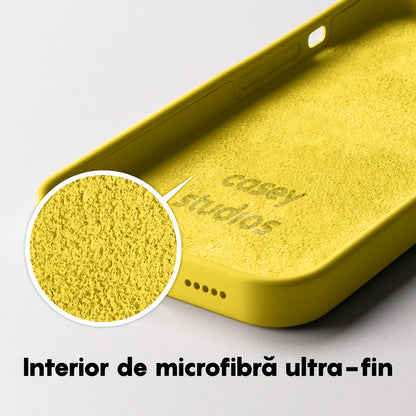 Husa Soft Silicone - iPhone 14 - Yellow