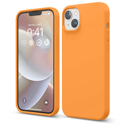 Husa Soft Silicone - iPhone 14 - Nectarine