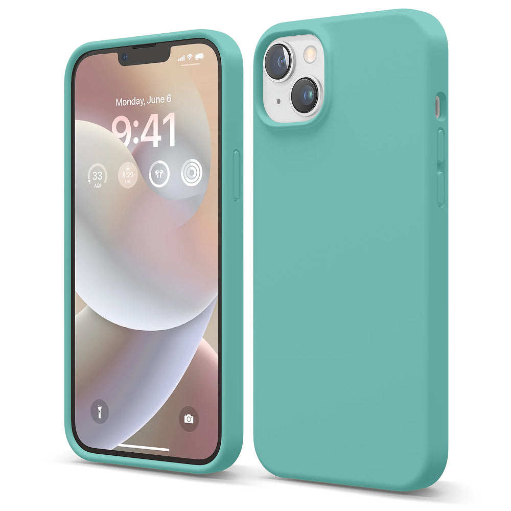 Husa Soft Silicone - iPhone 14 - Turqoise