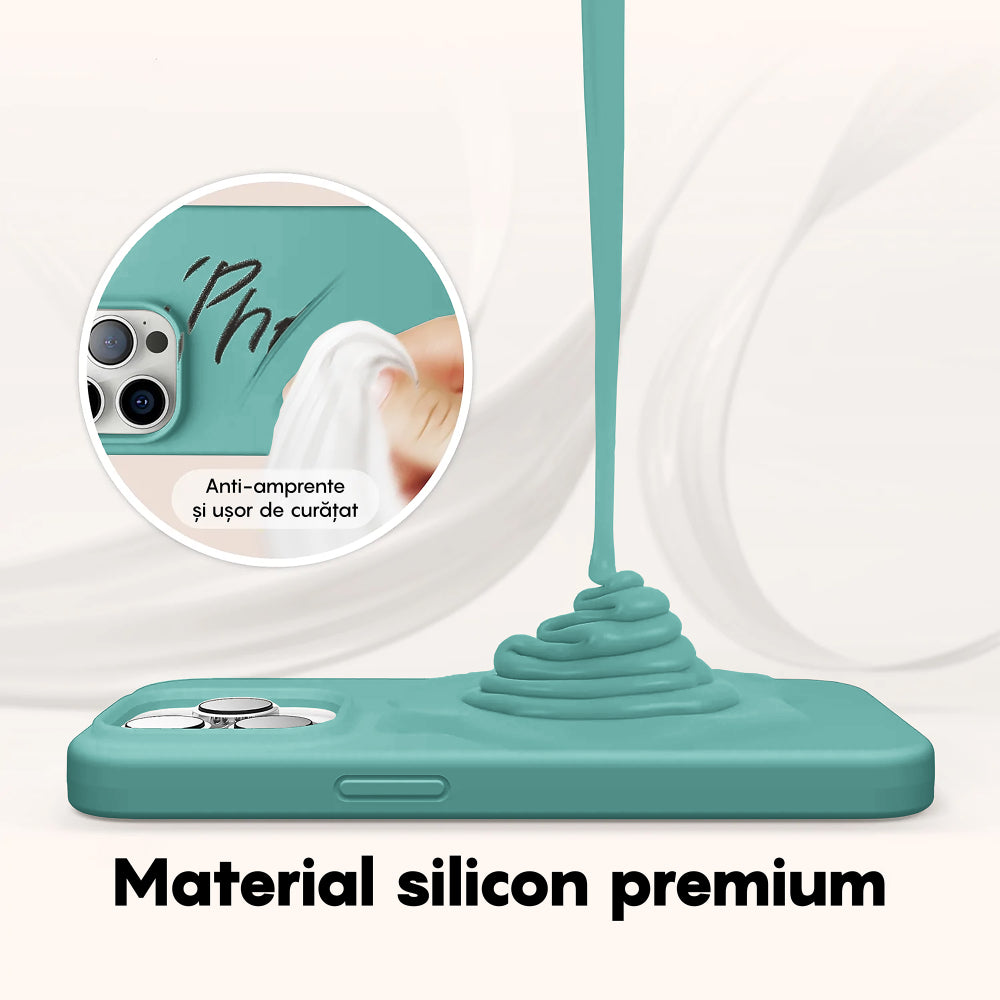 Husa Soft Silicone - iPhone 14 - Turqoise
