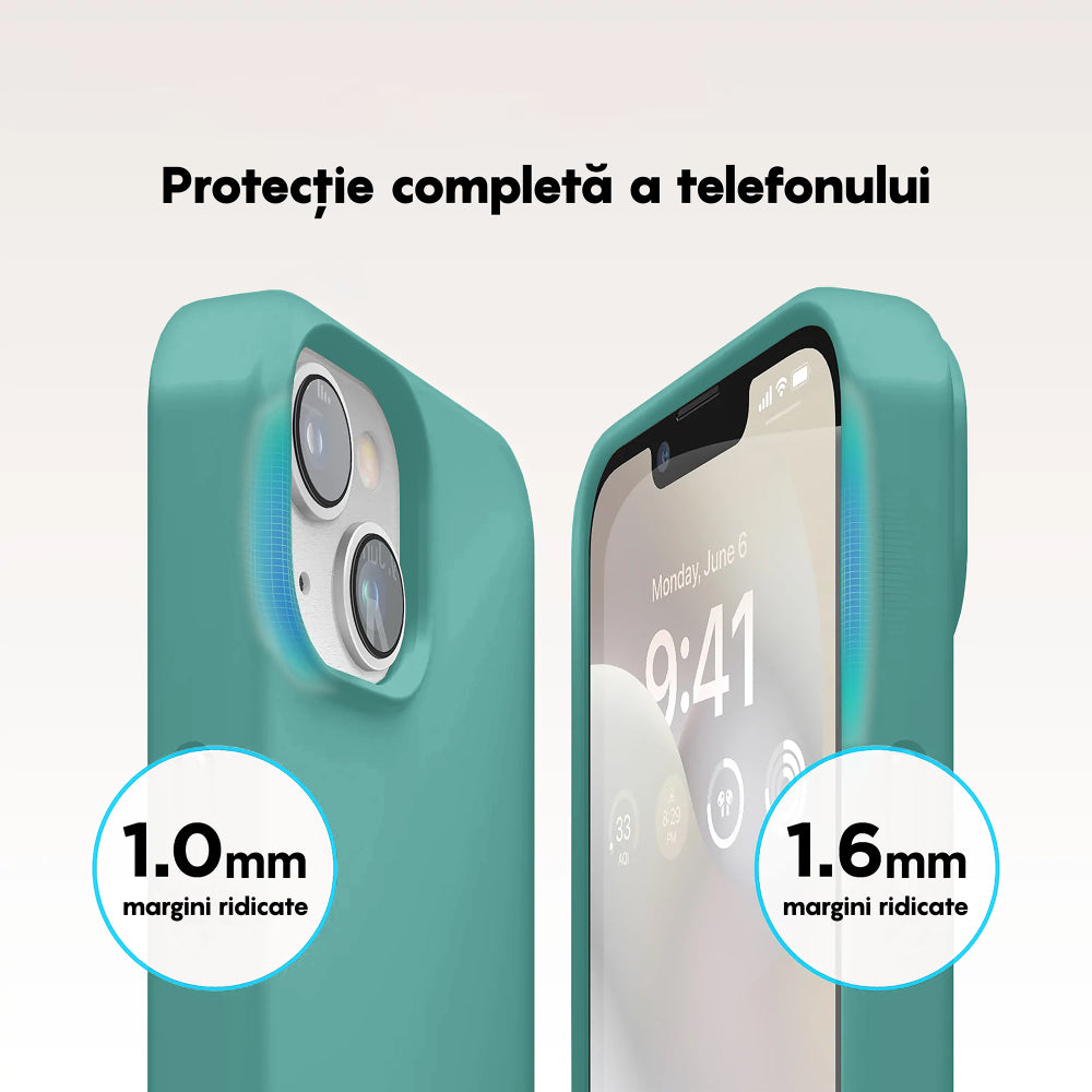 Husa Soft Silicone - iPhone 14 - Turqoise