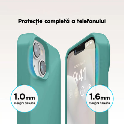 Husa Soft Silicone - iPhone 14 - Turqoise