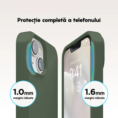 Husa Soft Silicone - iPhone 14 - Webster Green
