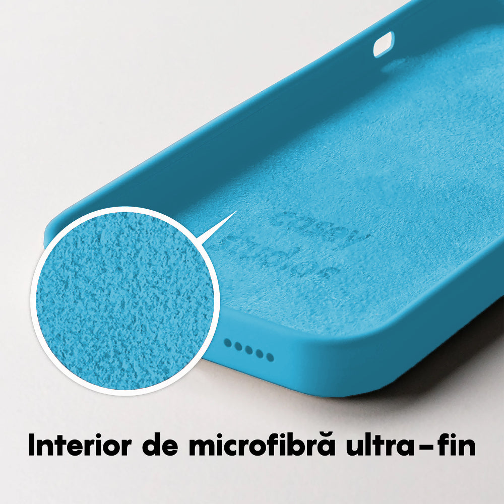 Husa Soft Silicone - iPhone 14 - Cadet Blue