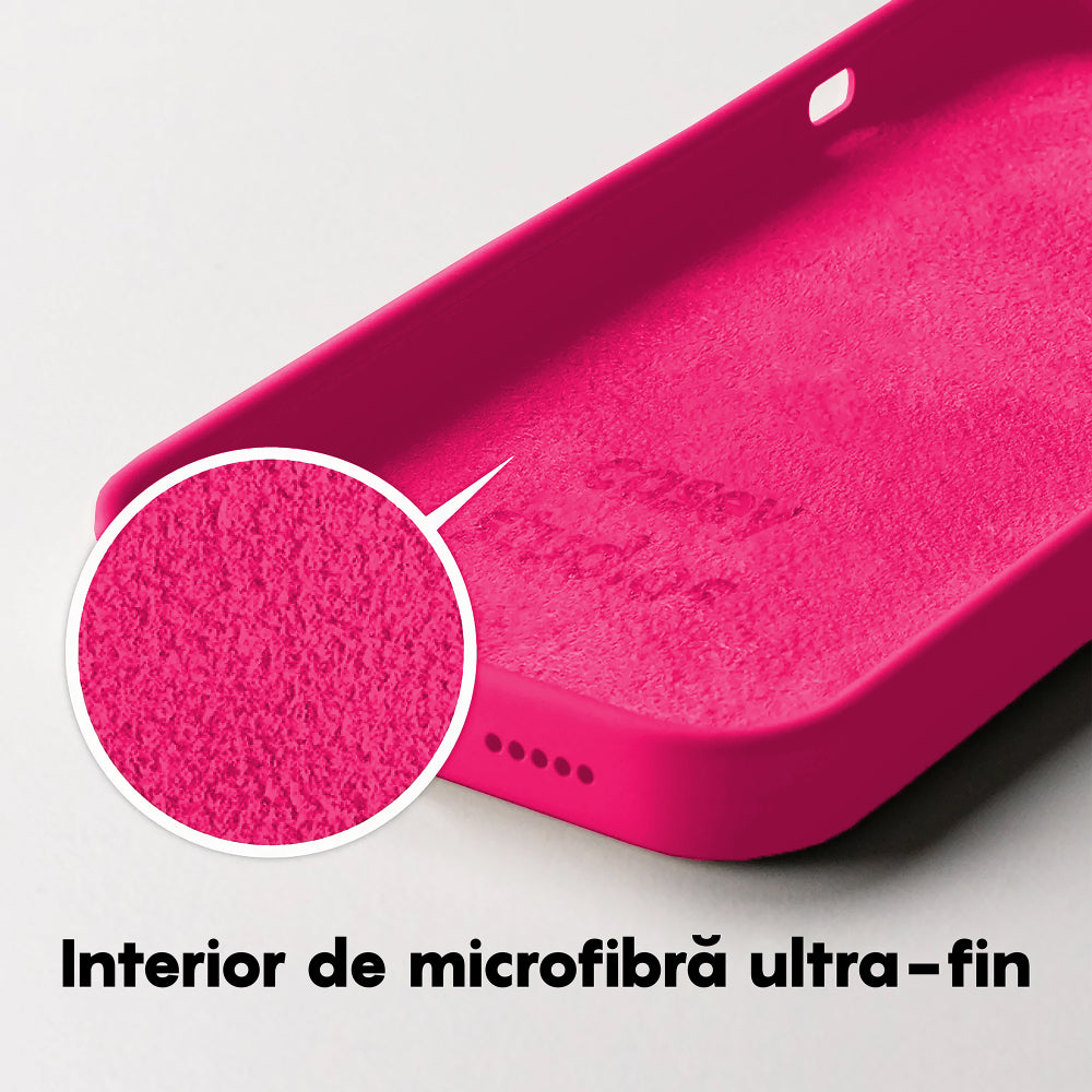 Husa Soft Silicone - iPhone 14 - Fuchsia