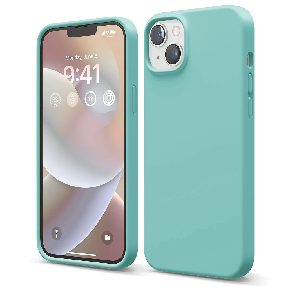 Husa Soft Silicone - iPhone 14 Plus - Turqoise