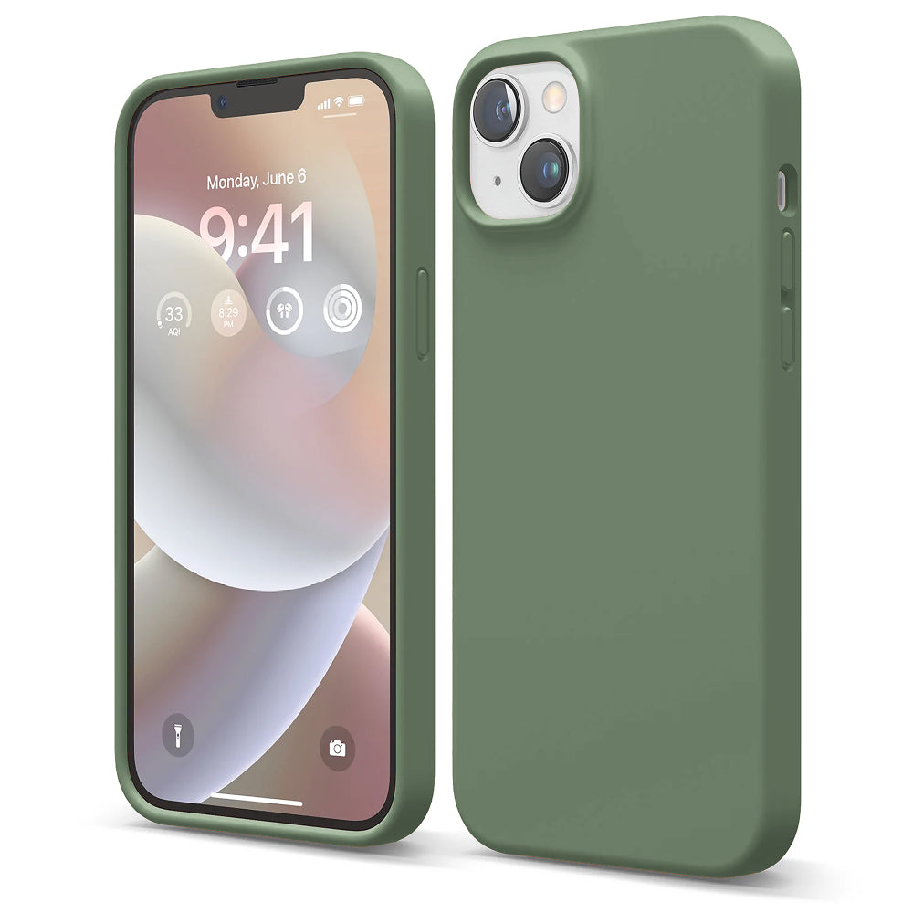 Husa Soft Silicone - iPhone 14 Plus - Webster Green