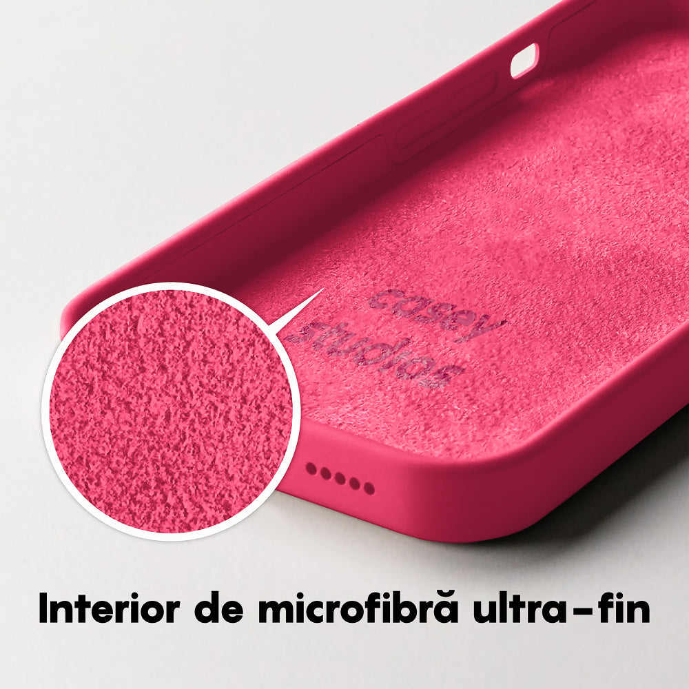 Husa Soft Silicone - iPhone 14 Pro - Fuchsia
