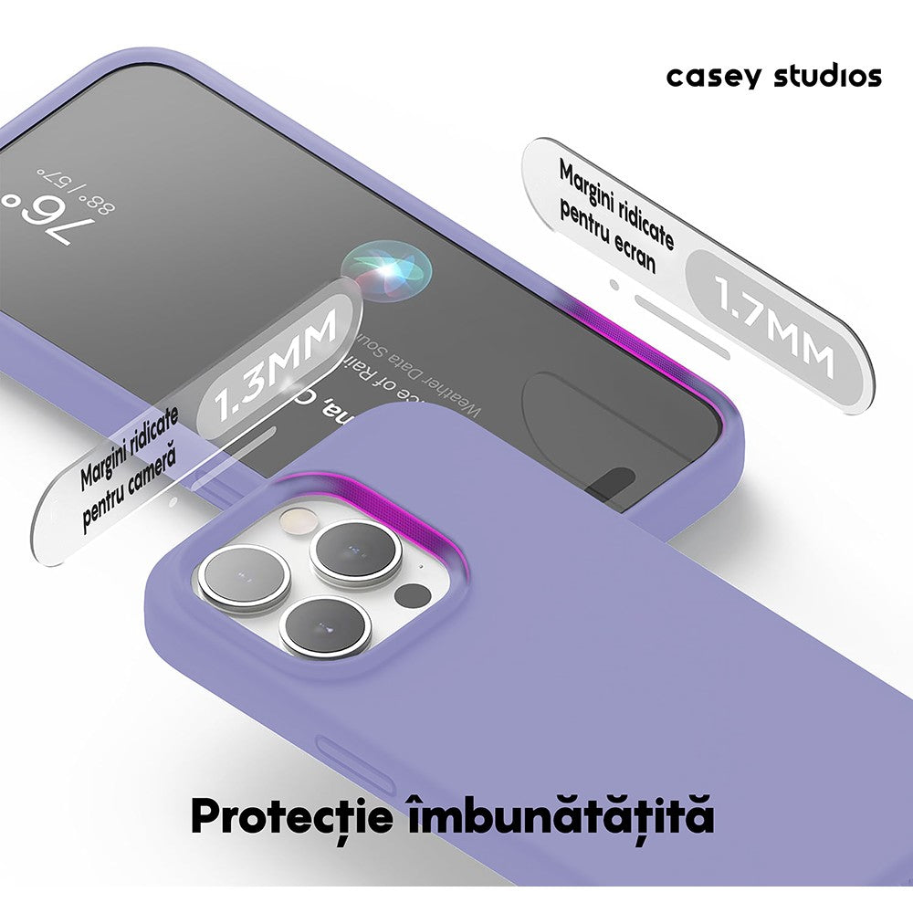 Husa Soft Silicone - iPhone 14 Pro - Light Lilac