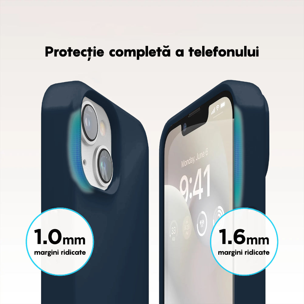 Husa Soft Silicone - iPhone 14 Pro Max - Classic Blue