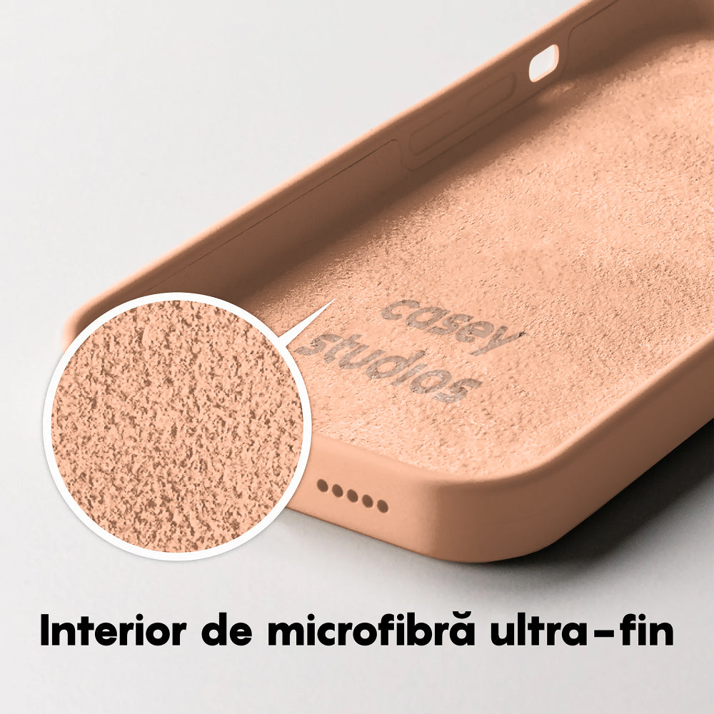 Husa Soft Silicone - iPhone 14 Pro Max - Pink Sand
