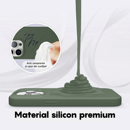 Husa Soft Silicone - iPhone 14 Pro Max - Webster Green