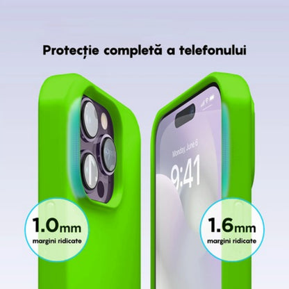 Husa Soft Silicone - iPhone 14 Pro Max - Neon Green