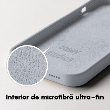 Husa Soft Silicone - iPhone 14 Pro Max - Light Gray