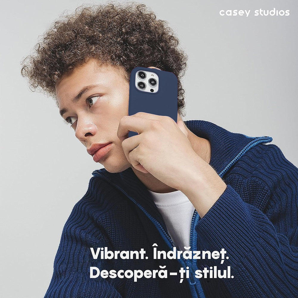 Husa Soft Silicone - iPhone 15 - Midnight Blue