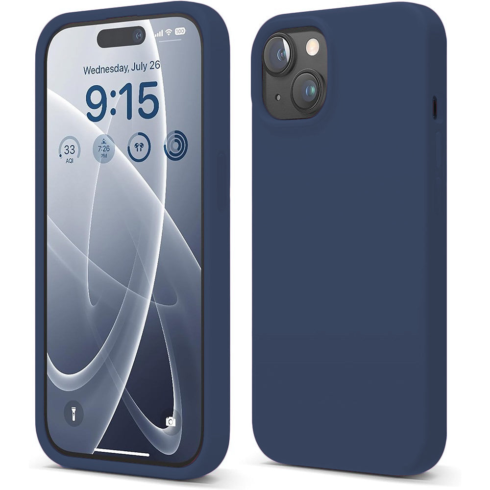 Husa Soft Silicone - iPhone 15 - Midnight Blue