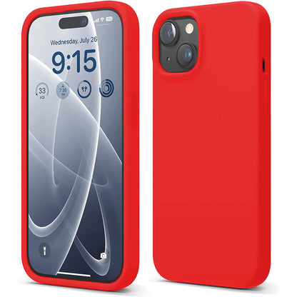 Husa Soft Silicone - iPhone 15 - Rosu
