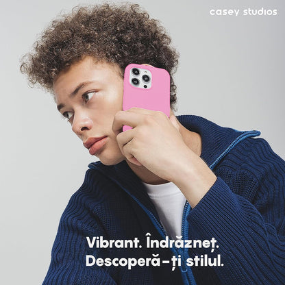 Husa Soft Silicone - iPhone 15 - Roz