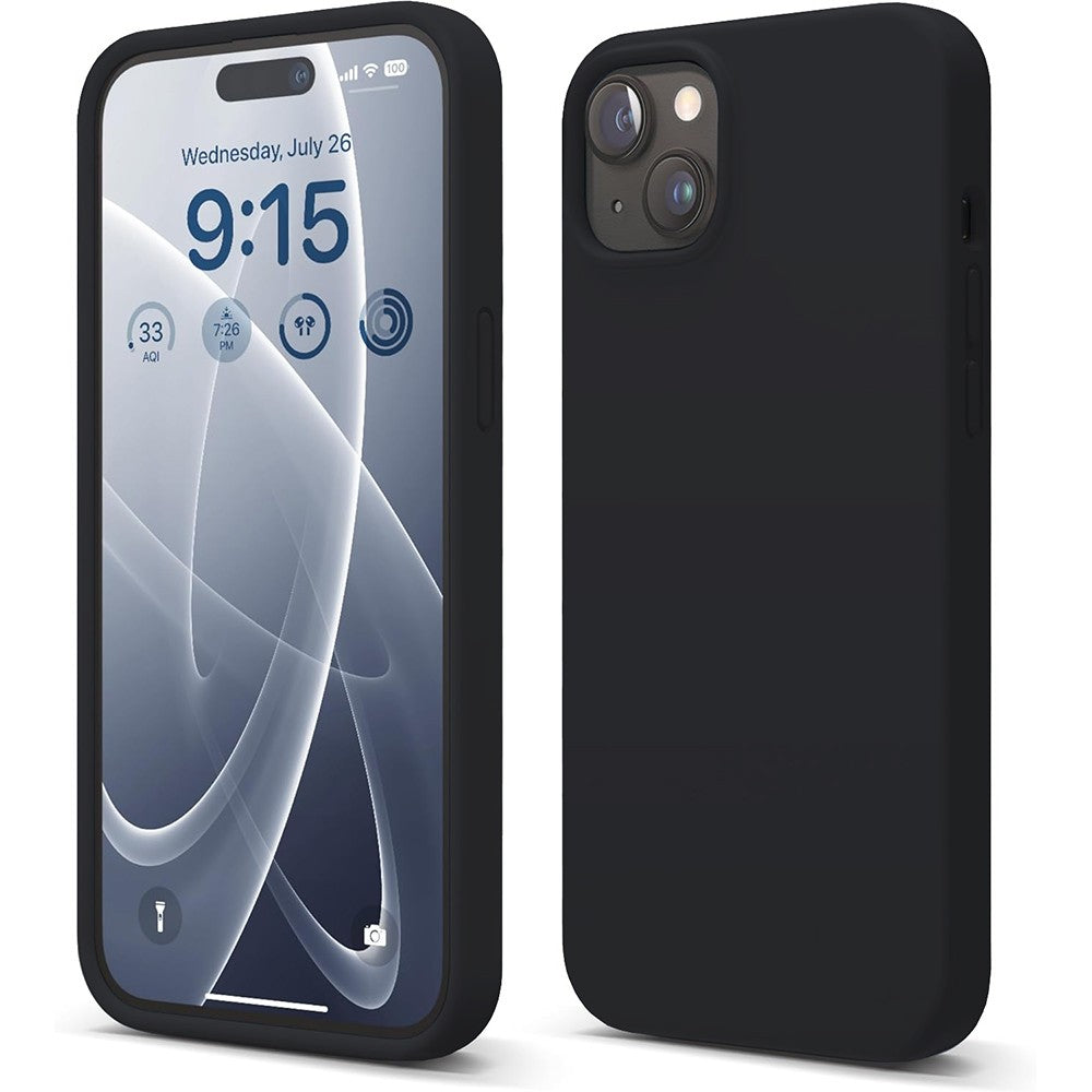 Husa Soft Silicone - iPhone 15 Plus - Negru