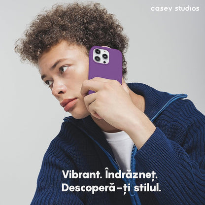 Husa Soft Silicone - iPhone 15 Pro - Light Purple