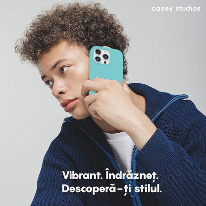 Husa Soft Silicone - iPhone 15 Pro - Turcoaz