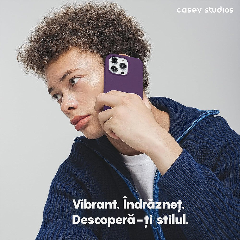Husa Soft Silicone - iPhone 15 Pro Max - Light Purple