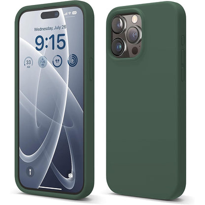 Husa Soft Silicone - iPhone 15 Pro Max - Webster Green