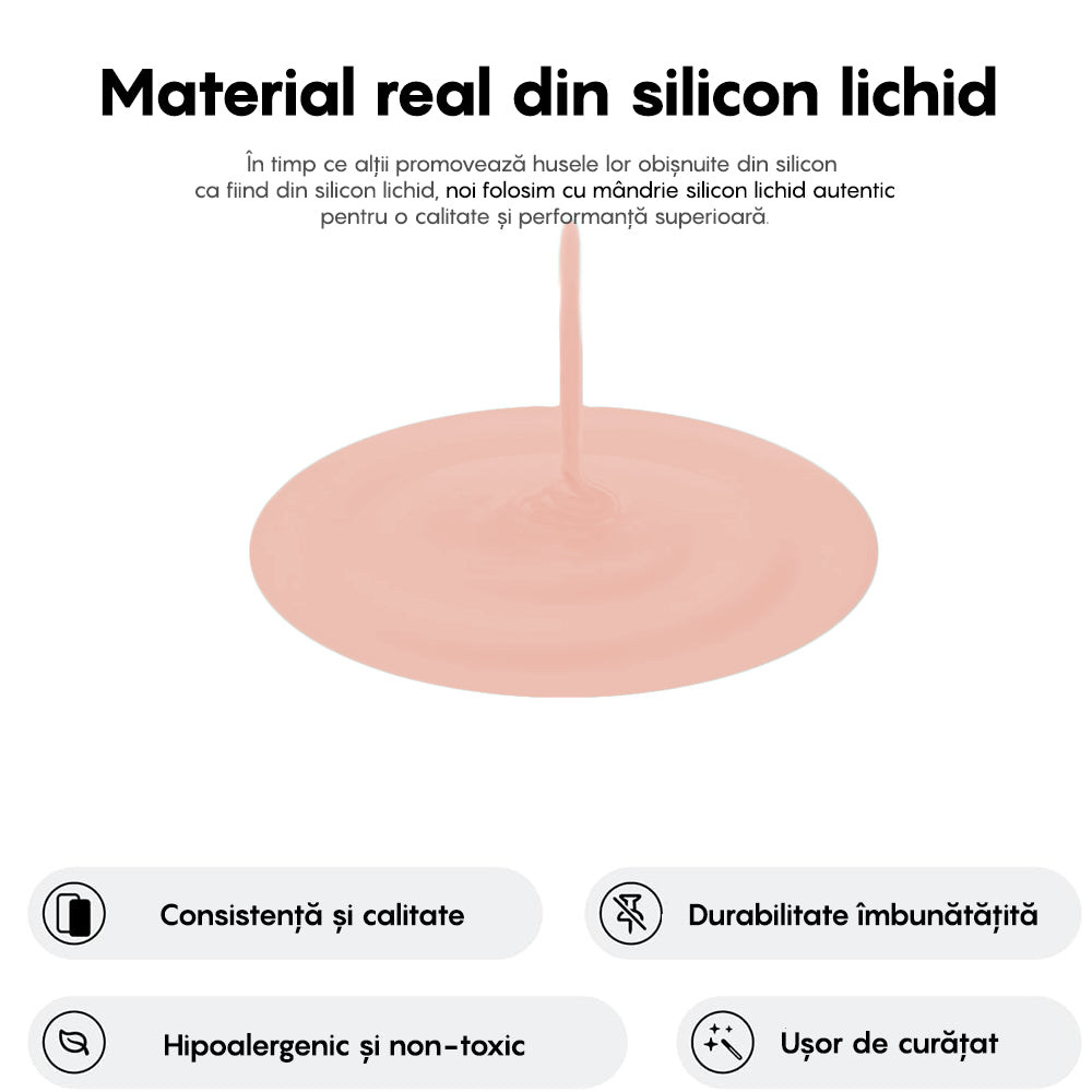 Husa Soft Silicone - iPhone 16 - Pink Sand
