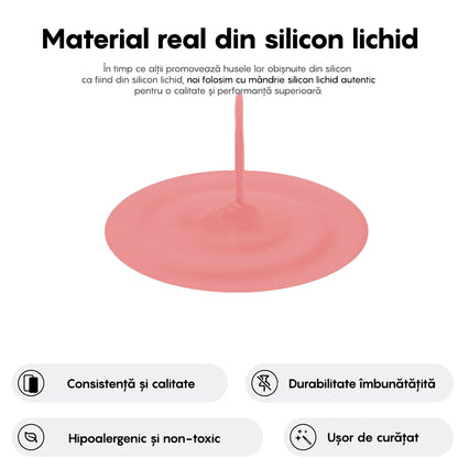 Husa Soft Silicone - iPhone 16 - Roz