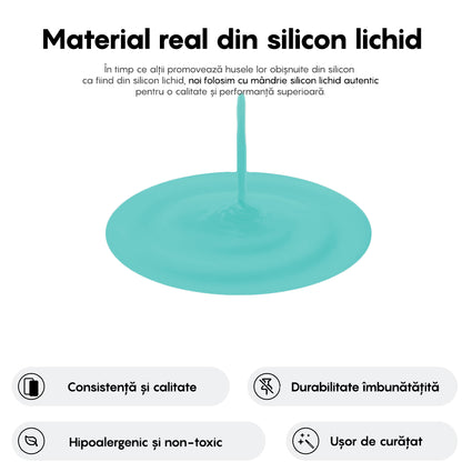 Husa Soft Silicone - iPhone 16 - Turcoaz