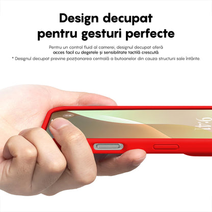 Husa Soft Silicone - iPhone 16 - Rosu