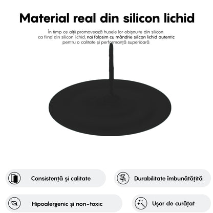 Husa Soft Silicone - iPhone 16 Plus - Negru