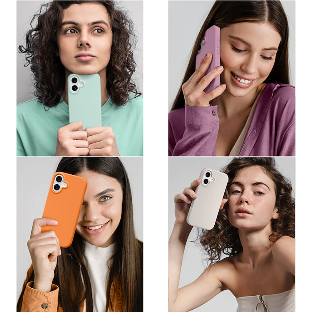 Husa Soft Silicone - iPhone 16 Plus - Light Purple