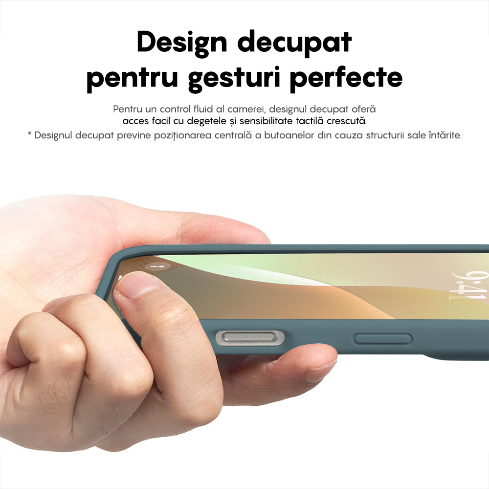 Husa Soft Silicone - iPhone 16 Plus - Midnight Blue