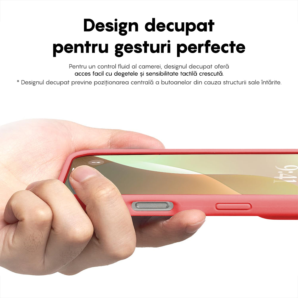 Husa Soft Silicone - iPhone 16 Plus - Roz