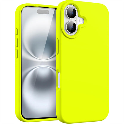 Husa Soft Silicone - iPhone 16 Plus - Neon