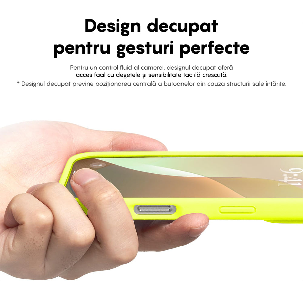 Husa Soft Silicone - iPhone 16 Plus - Neon