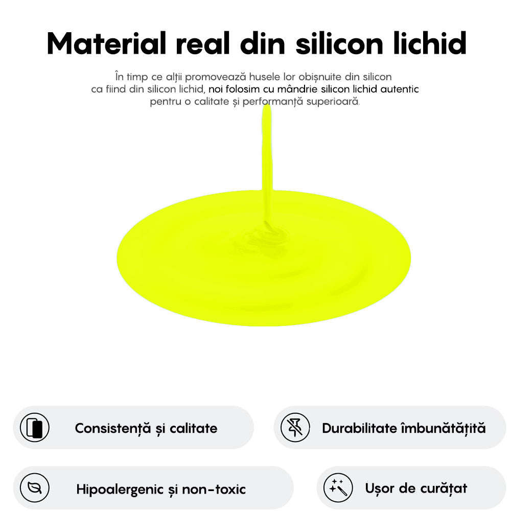 Husa Soft Silicone - iPhone 16 Plus - Neon