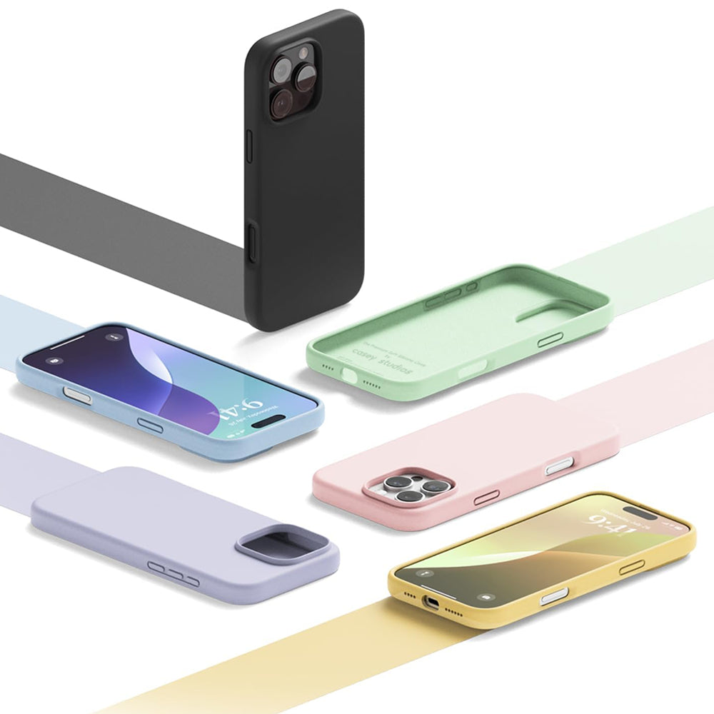 Husa Soft Silicone - iPhone 16 Pro - Nectarine