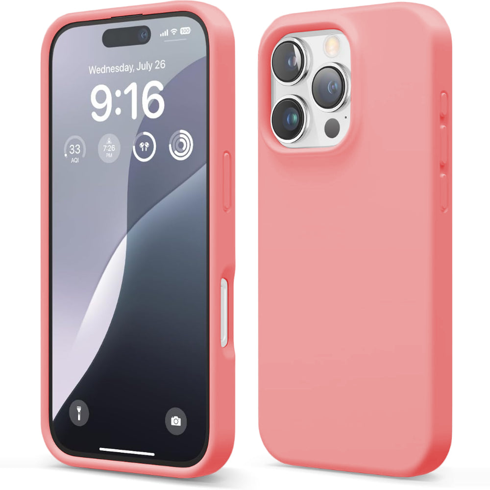 Husa Soft Silicone - iPhone 16 Pro - Roz