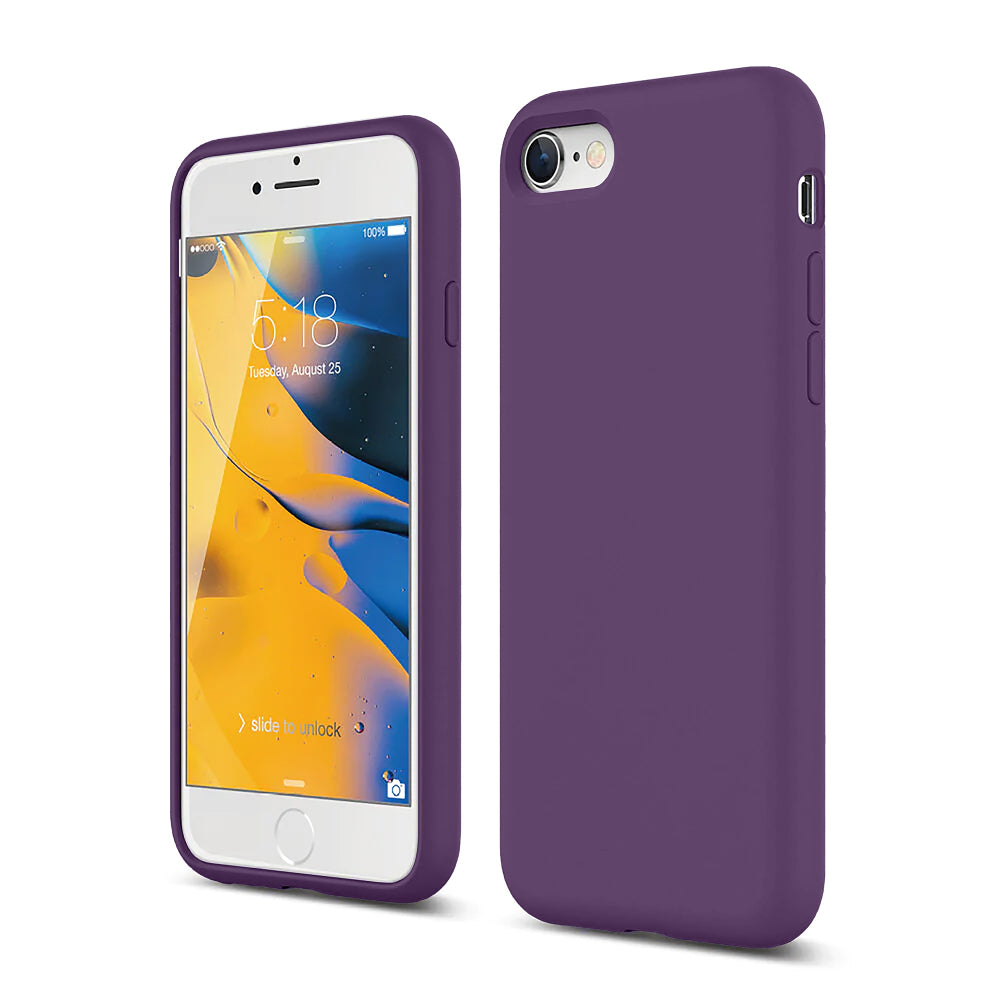 Husa Soft Silicone - iPhone 7/8/SE2 - Light Purple
