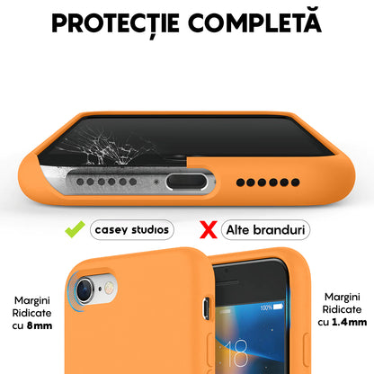Husa Soft Silicone - iPhone 7/8/SE2 - Nectarine