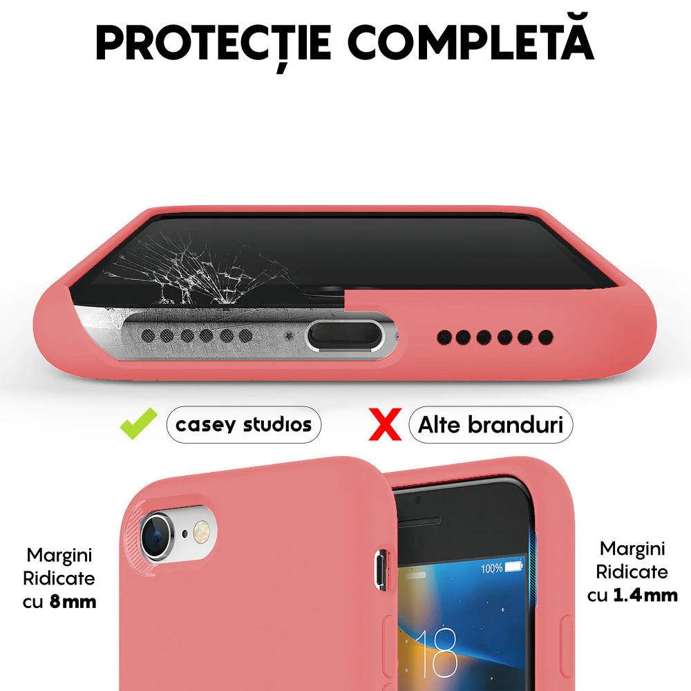 Husa Soft Silicone - iPhone 7/8/SE2 - Roz