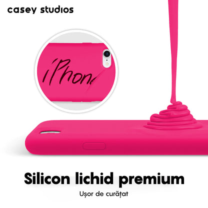 Husa Soft Silicone - iPhone 7/8/SE2 - Fuchsia