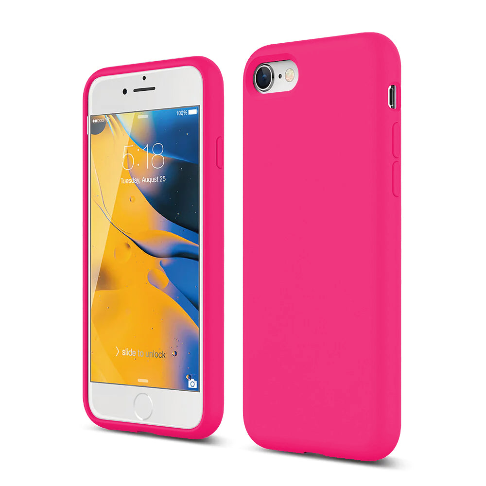 Husa Soft Silicone - iPhone 7/8/SE2 - Fuchsia