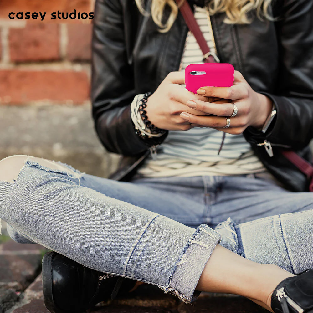 Husa Soft Silicone - iPhone 7/8/SE2 - Fuchsia